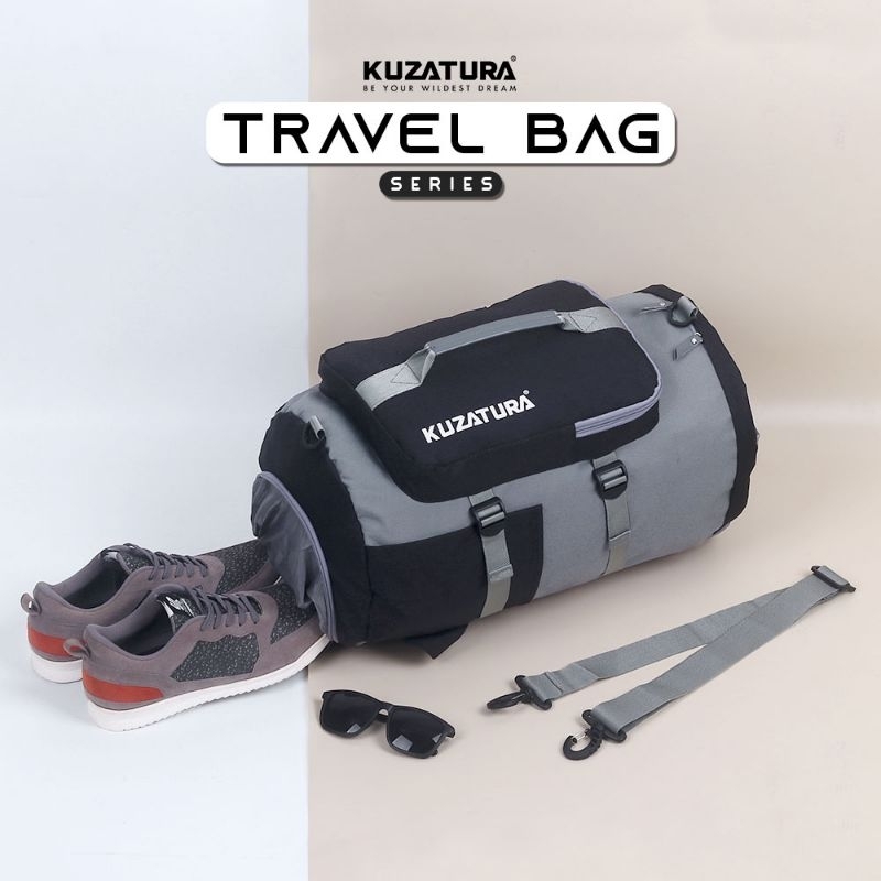 Travel Bag Tas Baju Pakaian Mudik Tas Jinjing Duffel Besar Jumbo Tas Sepatu Multifungsi Backpack Tas Duffle Original