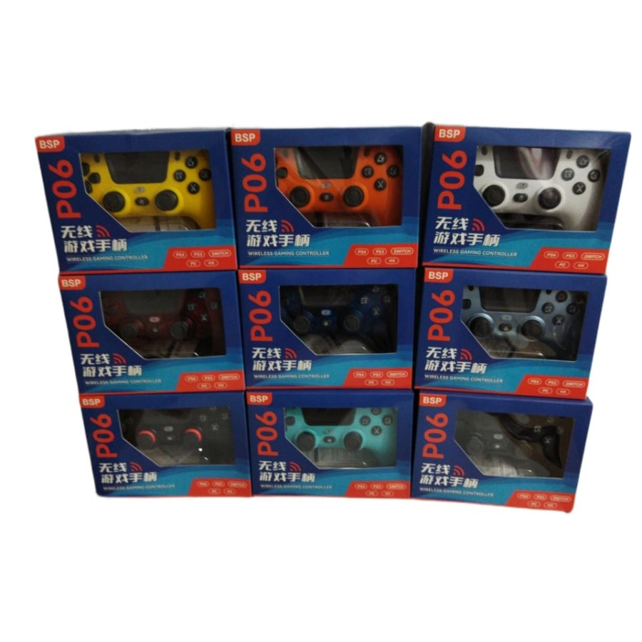 BSP P06 Wireless Gaming Gamepad Joystick Stick Compatible Nintendo Switch PS3 PS4 PC IOS