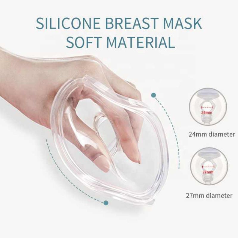 [New Item] Suku cadang corong silikon pompa asi handsfree wearable cup Sparepart Breastpump silicone cup universal