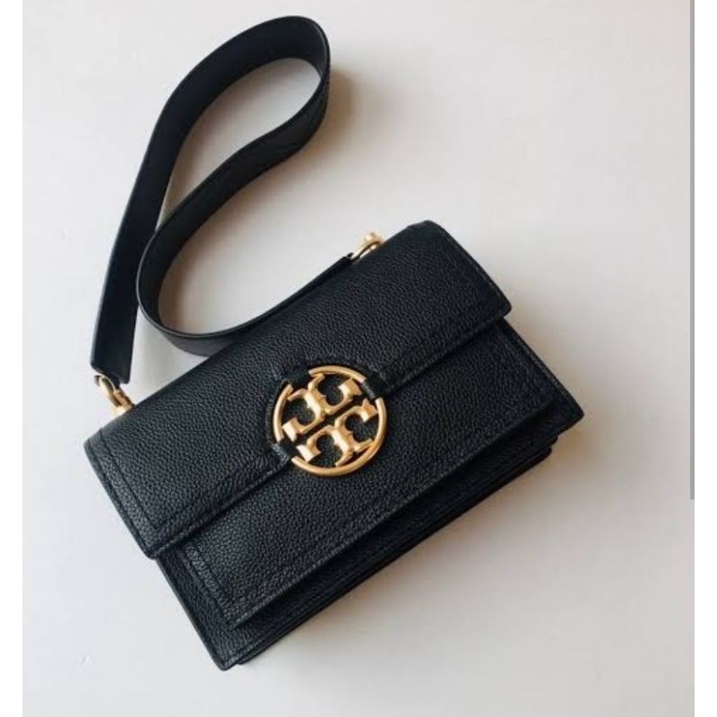 tory burch miller western flap shoulder bag