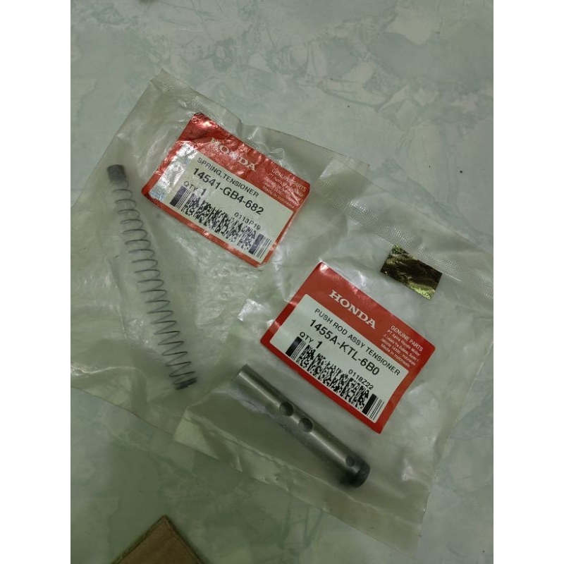 suling tensioner keteng plus per suling keteng supra x 125 F1 injeksi asli 1455A-KTL-6B0