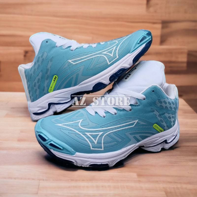 Mizuno Wlz 7 Mid Sepatu Voli Pria Sepatu Volly wanita Sepatu Mizuno wlz 7 premium