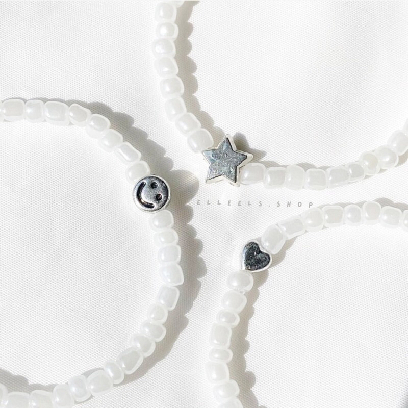 gelang manik korean || gelang manik manik || gelang smile vintage