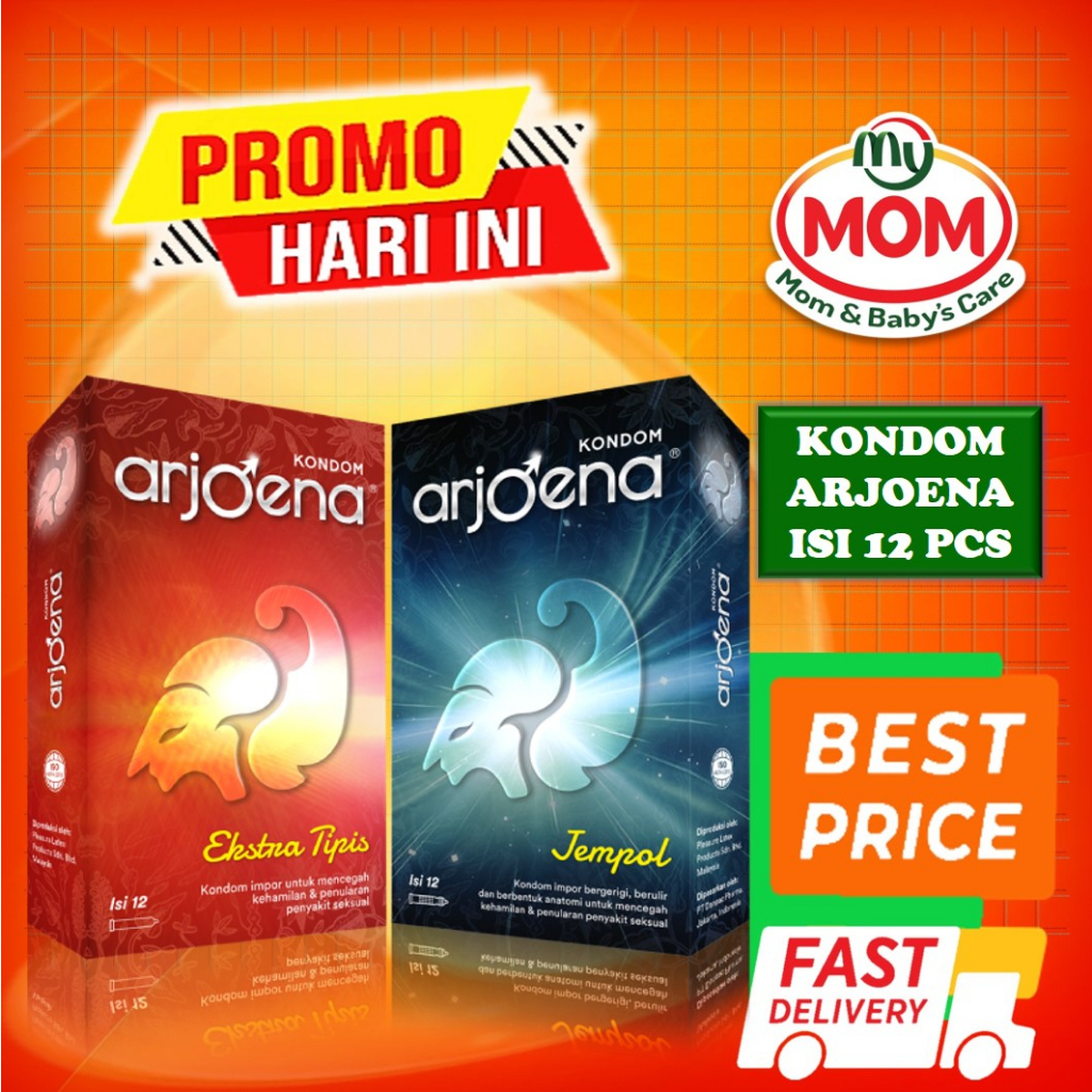 [BPOM] Kondom Arjoena Isi 12 Pcs / Kondom Arjoena JEMPOL / Kondom Arjoena Extra Tipis / Kondom Arjuna / Kondom VIVO / MY MOM