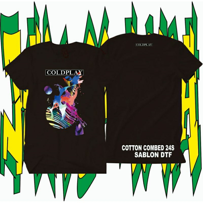 TShirt-COLDPLAY TOUR/KAOS DISTRO