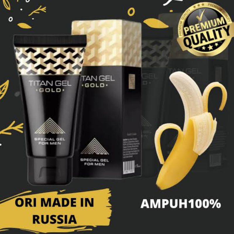 TITAN GEL GOLD ASLI ORIEGINAL 100%