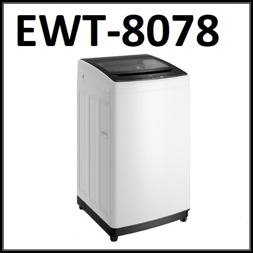 Mesin Cuci Electrolux EWT8078K6WA EWT 8078 K6WA 8078K6WA 8 kg 1 tabung