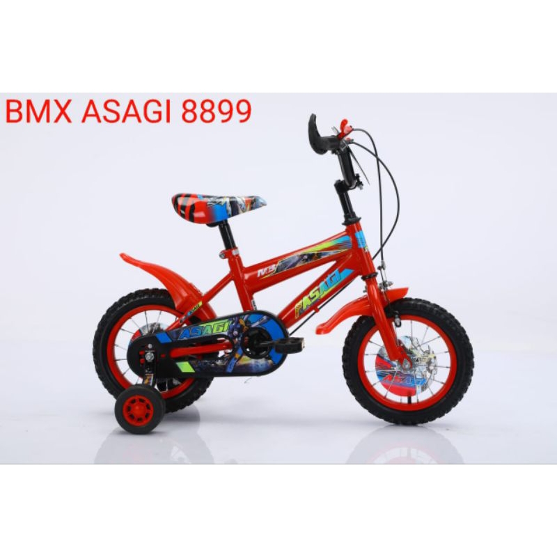 Sepeda BMX 16&quot;inch 5 sd 7 tahun Sesuai dipajang dengan tameng robot Transformer