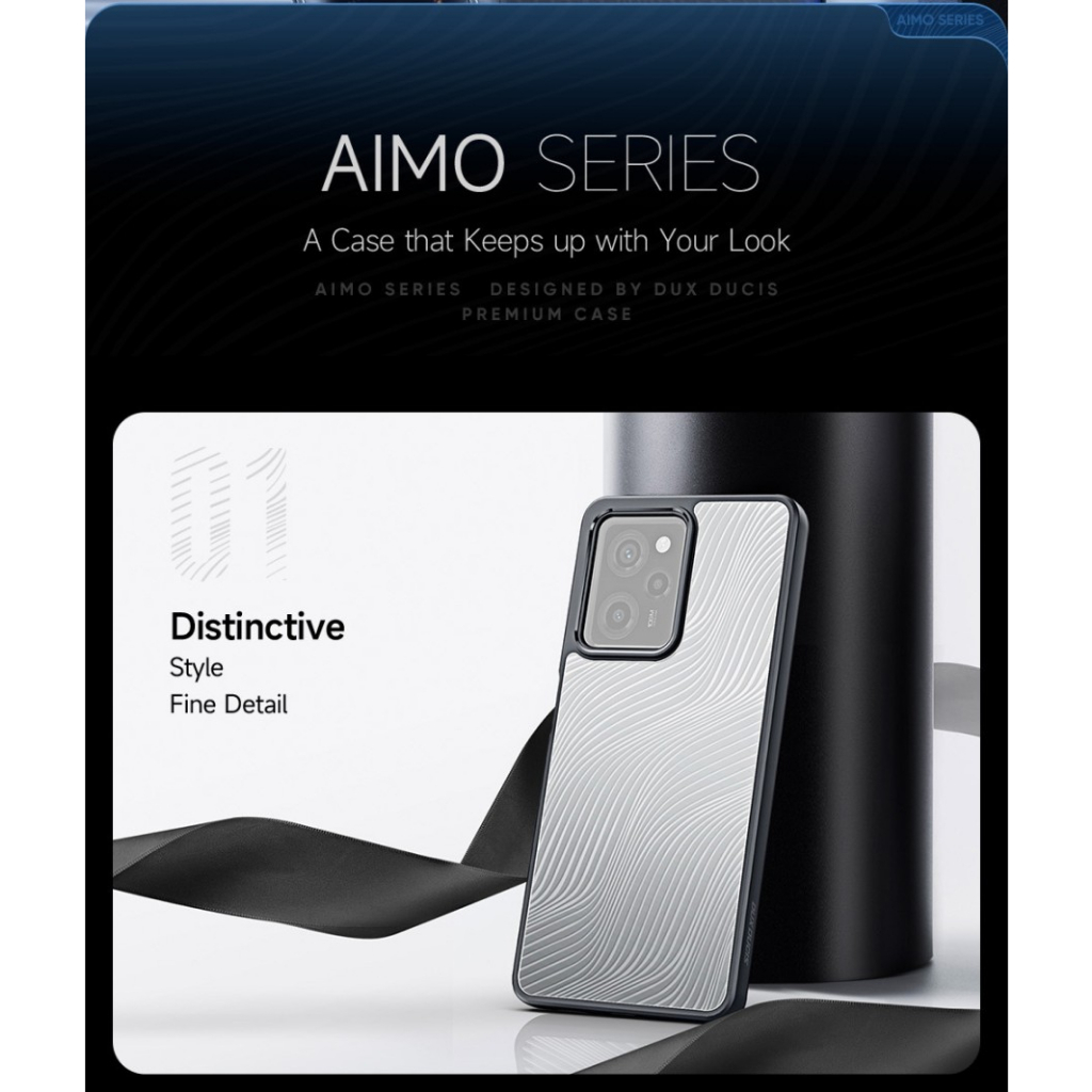 REDMI NOTE 12 PRO 5G / NOTE 12 MOBILE PHONE CASE AIMO DUX DUCIS COVER TPU