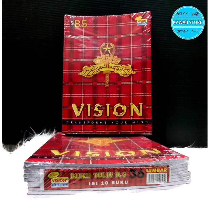 

Buku Tulis Vision isi 36 / Boxy