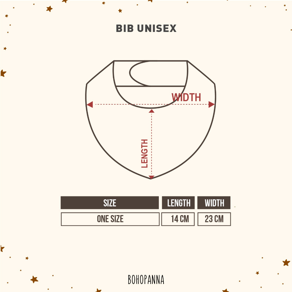Bohopanna - Bib / Celemek Bayi Anak