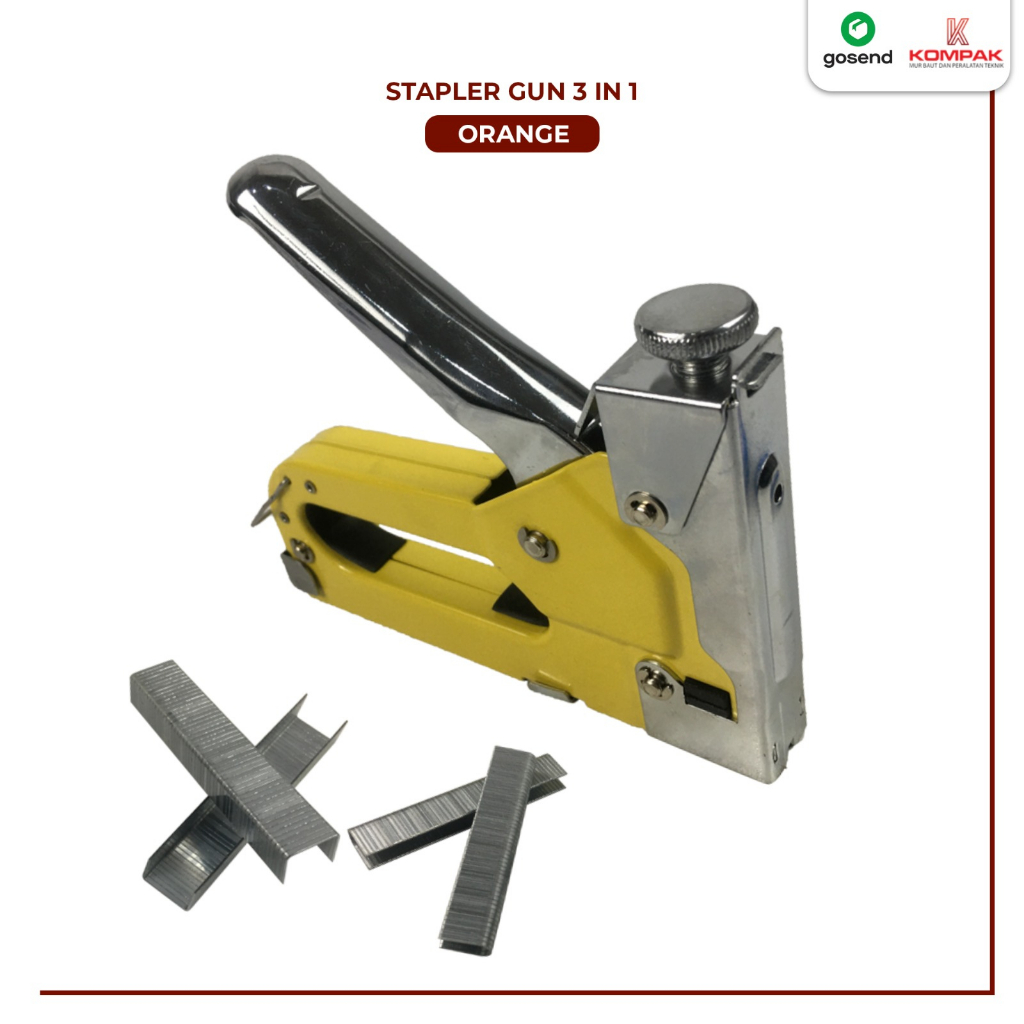 

Staples Tembak ORANGE / Staple Gun 3 in 1 ORANGE 4 - 14 mm