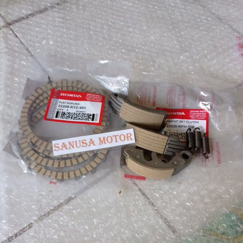 Kampas Kopling Plus kampas Ganda Supra 125 Fi Helm In Kualitas Ori