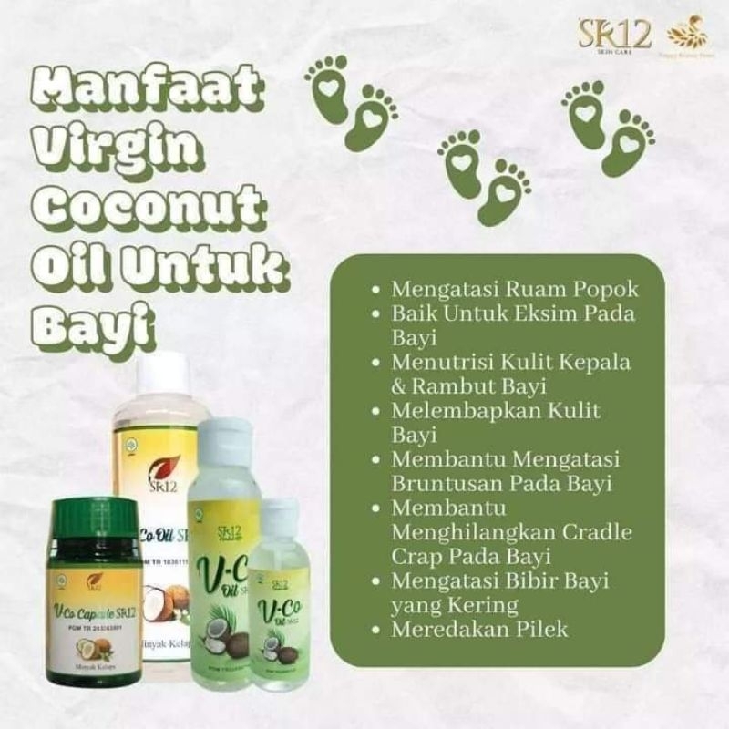 VCO untuk bayi / minyak kelapa murni / ruam popok