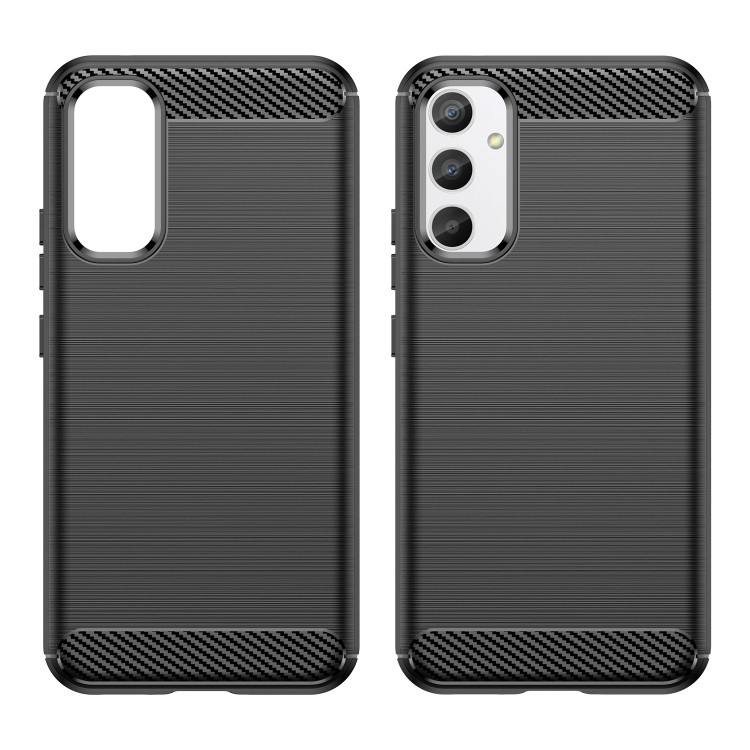 SAMSUNG M14 5G SOFT CASE BRUSHED CARBON BLACK COVER ARMOR SILIKON SOFTCASE