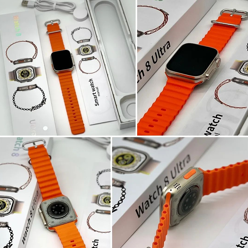 ORI IWO Smart Watch 8 pro max seri 8 Watch 8 Ultra 1.85inch NFC-Full Touch Screen Phone Call Wireless Charge for IOS Android