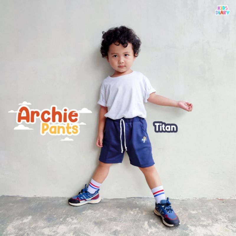 Celana Pendek Short Pants Anak Laki-Laki Archie Pants Kids Diary