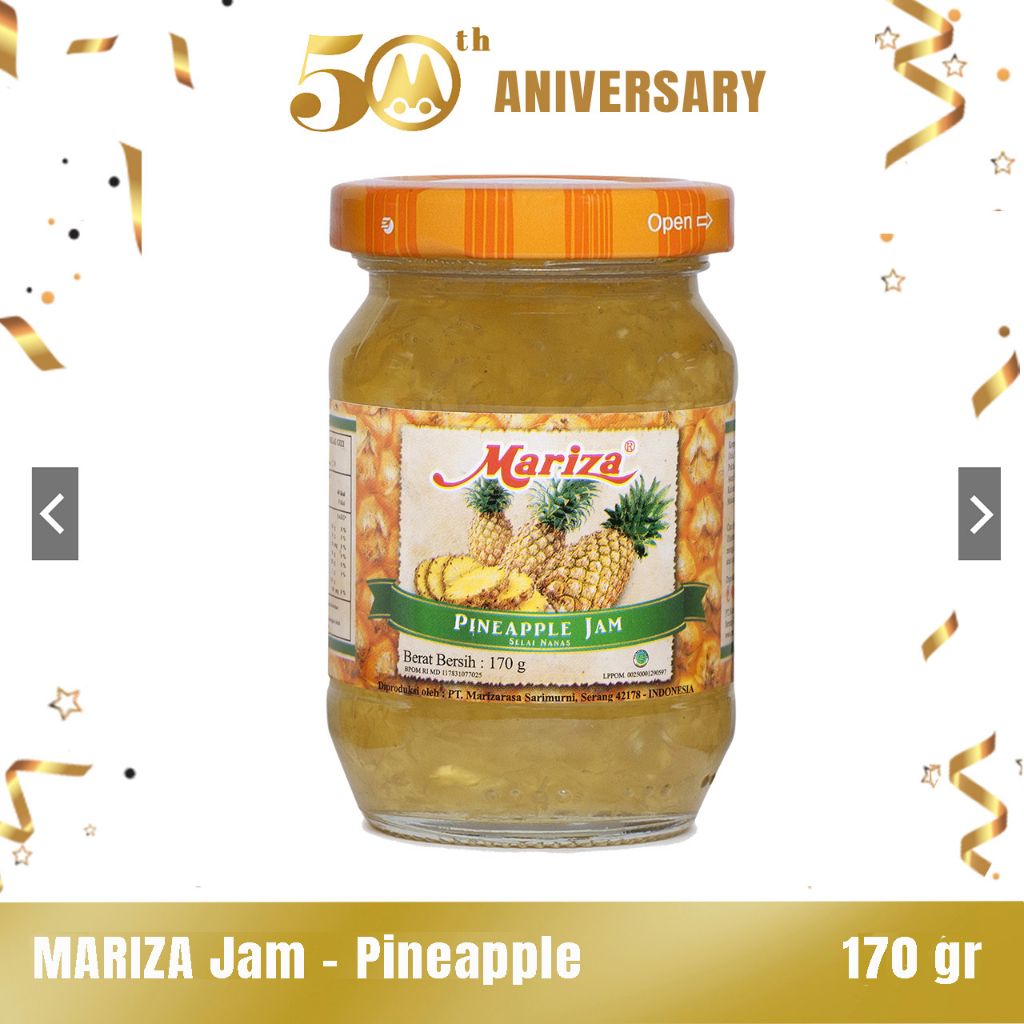 

JM 266 - Mariza Jam Pineapple Selai 170gr