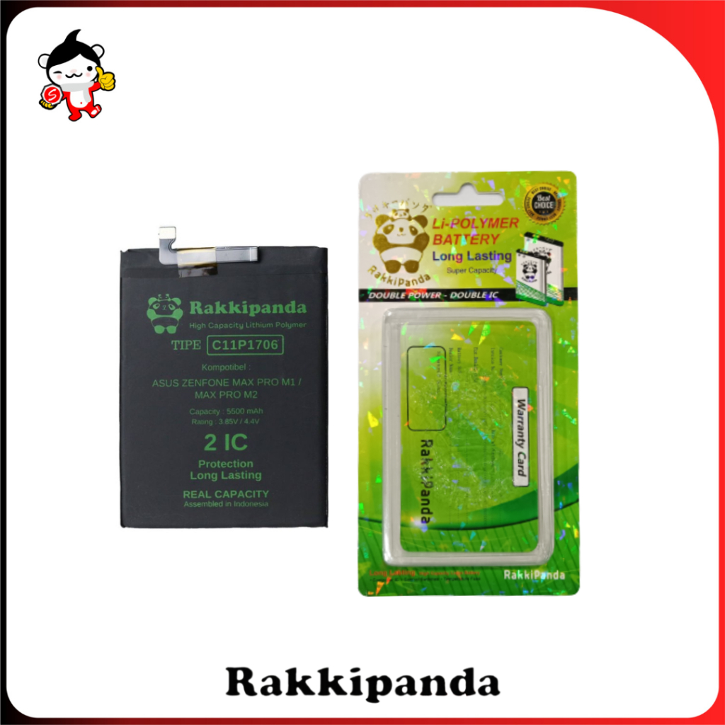 Baterai RAKKIPANDA Asus Zenfone Max Pro M1 / Max Pro M2