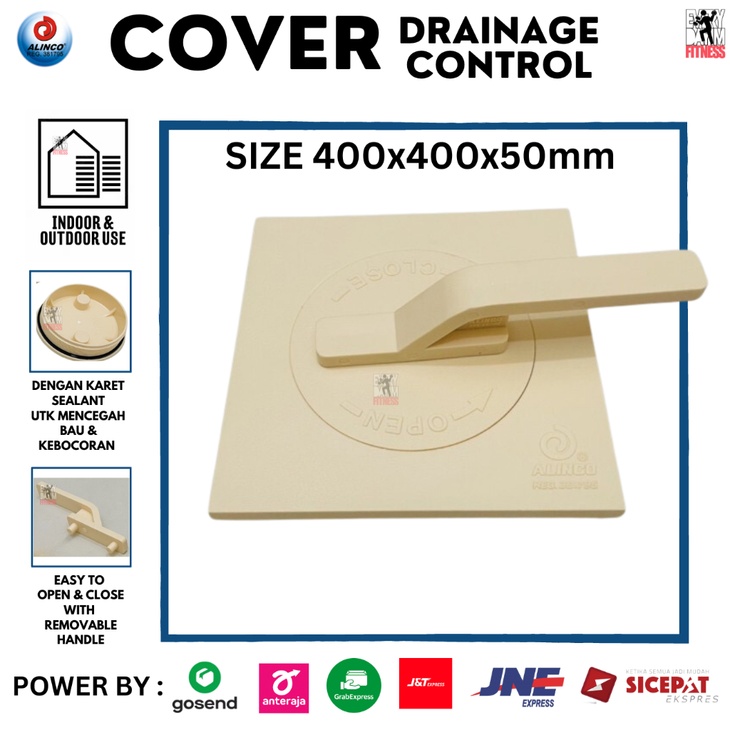 ALINCO DRAINAGE CONTROL COVER 40X40 TUTUP BAK KONTROL 40 X 40 SEPTICTANK SEPITANK