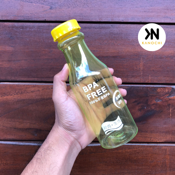 Botol Minum Soda BPA FREE Transparan Water Bottle Bening