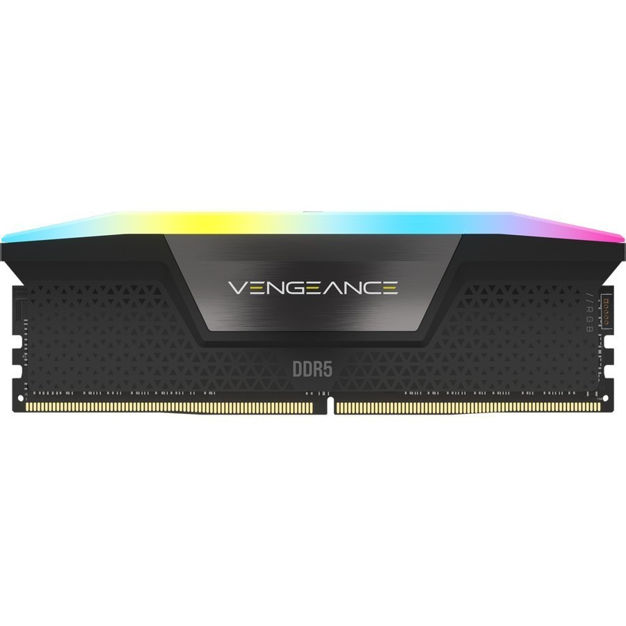 Corsair DDR5 Vengeance RGB PC48000 (2x32GB) CMH64GX5M2B6000C40 - Black