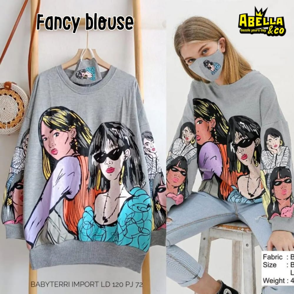 TUNIK KAOS BABYTERY / 26.6 / SARABI REBITA SIDU FANCY JANOS DAISY JUDO ONAD BUNNY  / LD 116-120 / PB 90 / ALLSIZE JUMBO /ABELLA