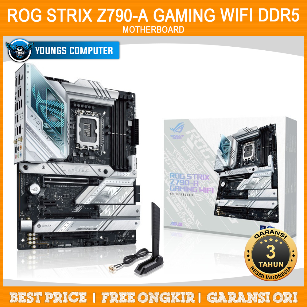 ASUS ROG STRIX Z790-A GAMING WIFI DDR5 | MOTHERBOARD INTEL LGA1700 ATX