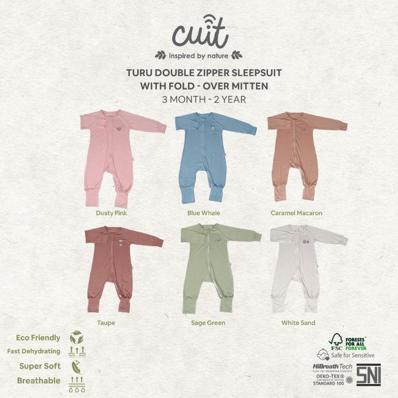 TURU SLEEPSUIT CUIT BABY