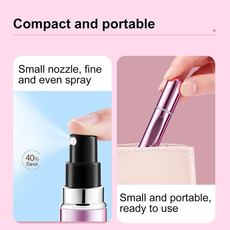 IKILOSHOP Botol Parfum Refill Portabel Travel Mini Refillable Perfume Bottle