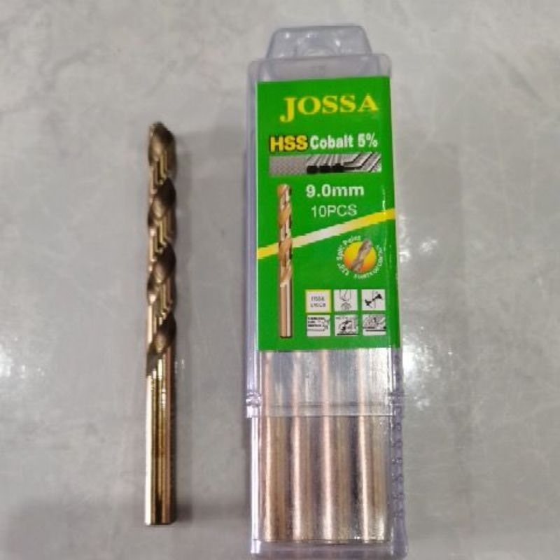 mata bor stenlees 9mm jossa/mata bor cobalt 9mm jossa