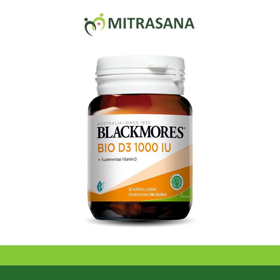 Blackmores Vitamin Bio D3 1000 IU 30 Kapsul