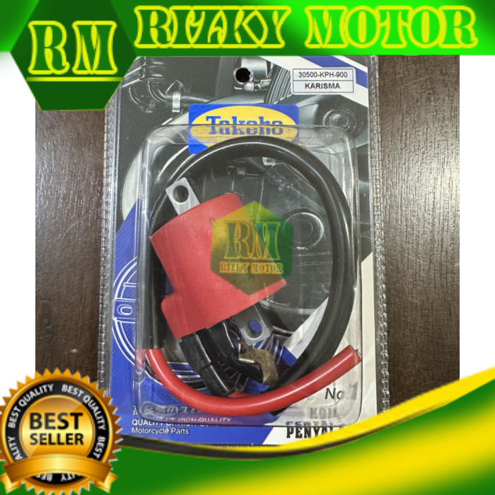 TAKEHO KHARISMA KOIL COIL PENYALAAN MOTOR KARISMA SUPRA X 125 KARBU Terbaik RM1442