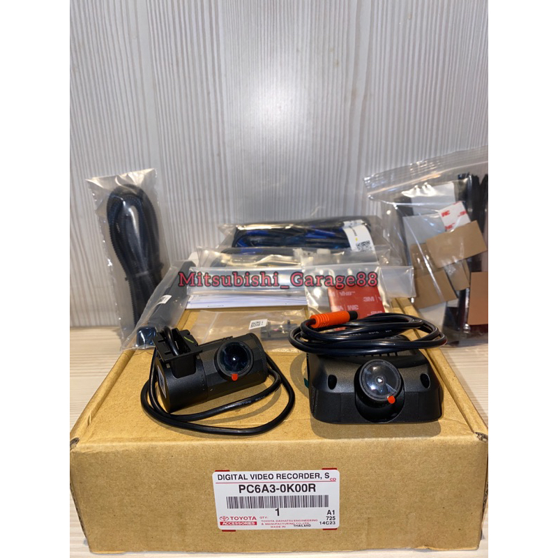 DVR Mobil QHD 1440 Fortuner Innova All Toyota Wifii Depan Belakang Toyota Orisinil