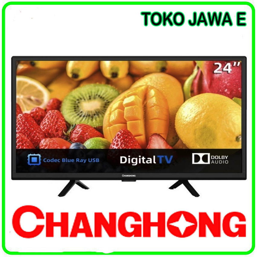 LED TV CHANGHONG 24 INCH L24WG5W DIGITAL TV - Garansi Resmi
