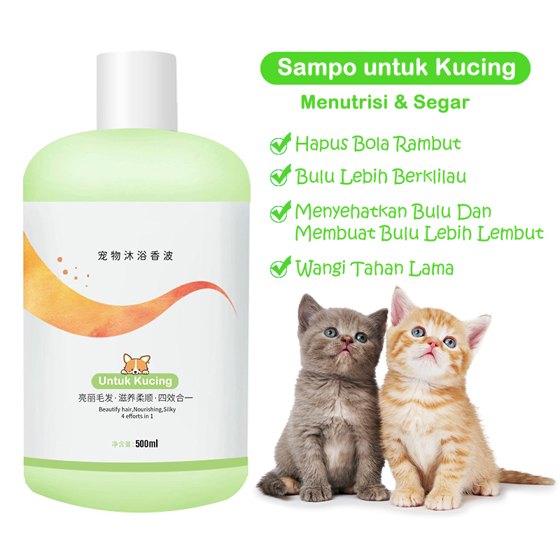 PET DIARY Sampo Kucing Anti Kutu Dan Jamur Shampoo Anjing Anti Rontok Wangi Tahan Lama