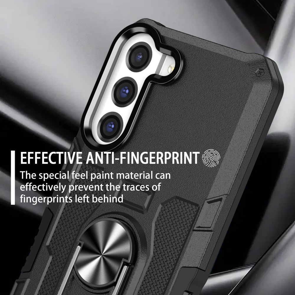 Case Armor SAMSUNG GALAXY S22 5G Iring Cincin Magnetic Kesing Hp Protect kamera Premium Hard Case Standing Robot Pelindung Kamera