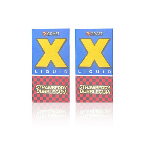 LIQUID X STRAWBERRY BUBBLEGUM 3MG LIQUID X 60ML ORI by TIPE X