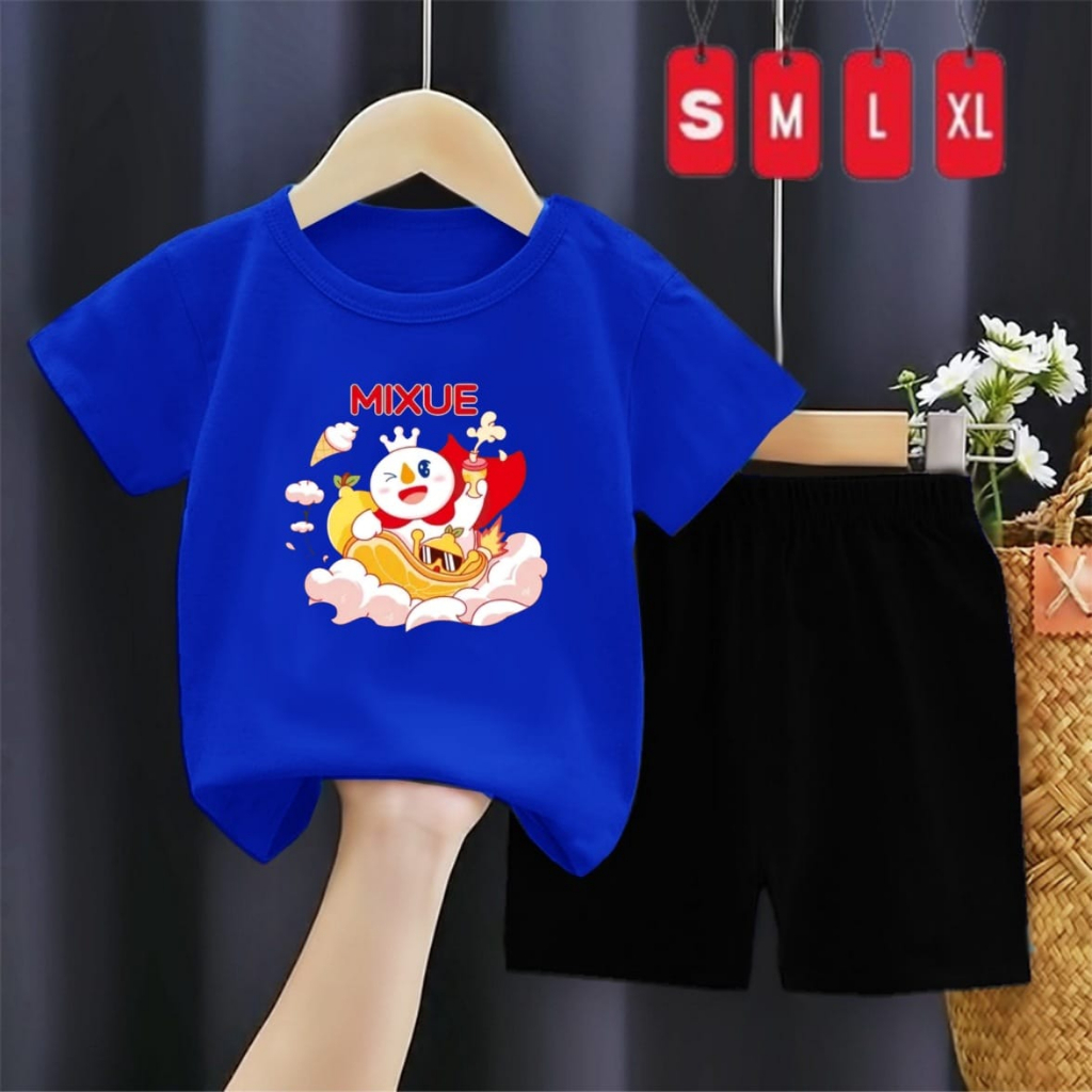 Setelan Anak Sp PE24s Miksu 02 Eskrim Size S-XL