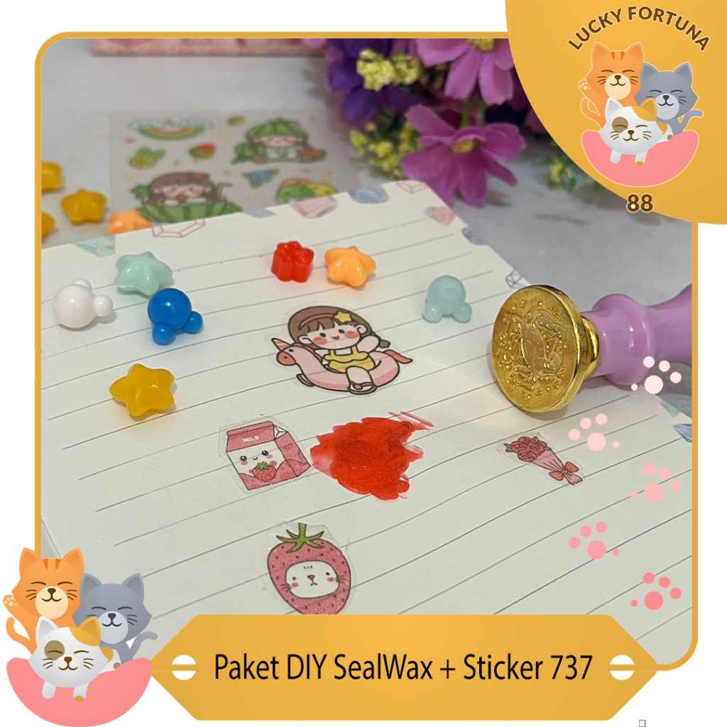 

Paket DIY SealWax + Sticker 737 Paket stiker lucu Paket stiker berbagai motif Paket stiker karakter kartun Paket stiker kawaii Paket stiker anak-anak Paket stiker untuk dekorasi Paket stiker tema Paket sticker DIY Seal Wax