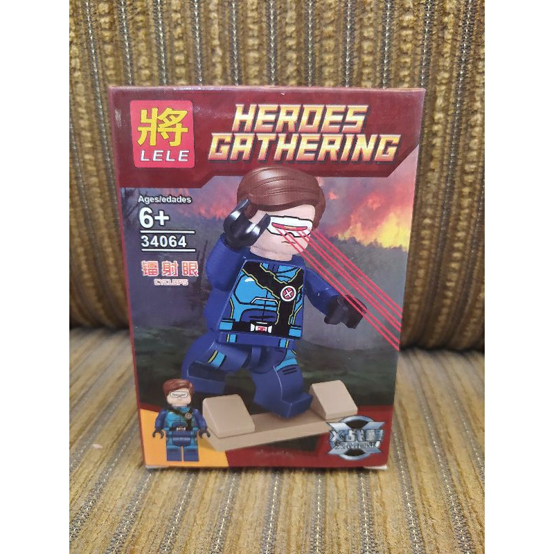 Mainan Balok Figure X Men Cyclops Brick