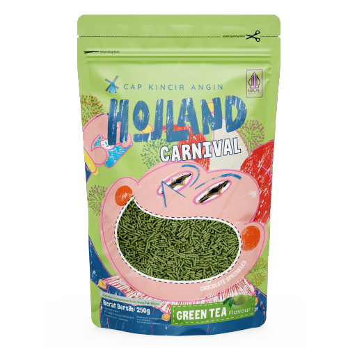 

MEISES HOLLAND CARNIVAL GREEN TEA 250 GR