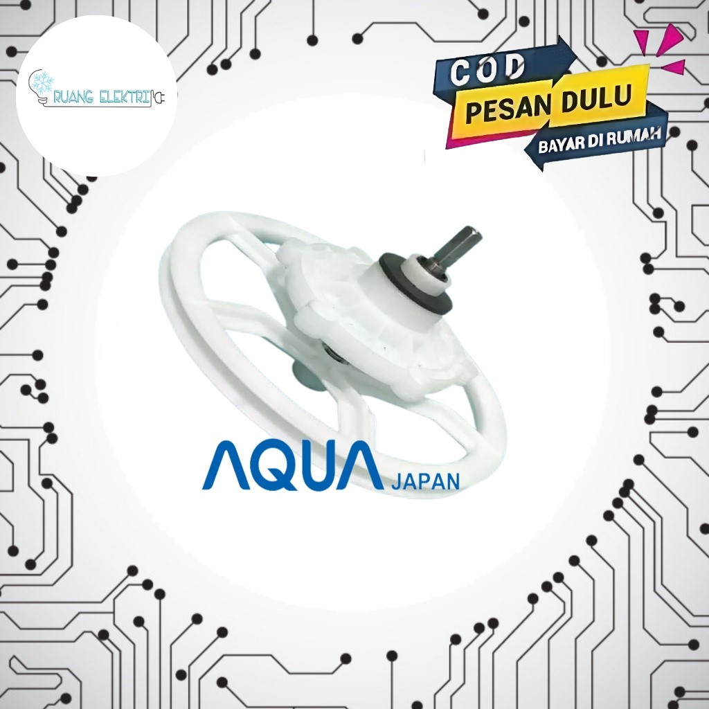 Gearbox mesin cuci 2 tabung AQUA/Sanyo