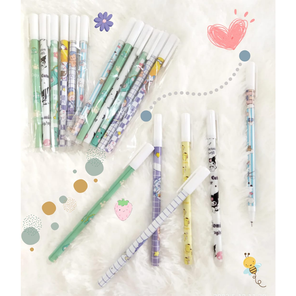 

Pulpen Gel Tinta Bisa Dihapus / Bolpoin Gel Erasable Pen