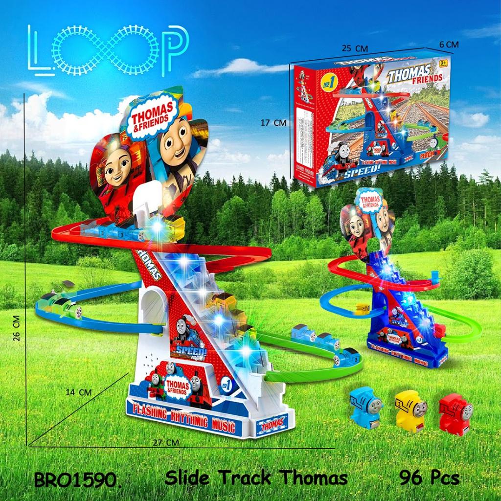 PROMO BRO1033 BRO1590 BRO1139 BRO1234  Mainan Penguin Tangga Slide Seluncur Perosotan Jalur Track LOOP