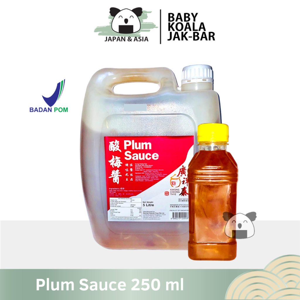 

KCT Plum Sauce Saus Buah Plum 250 ml │ Cocolan Bebek Pecking Import...