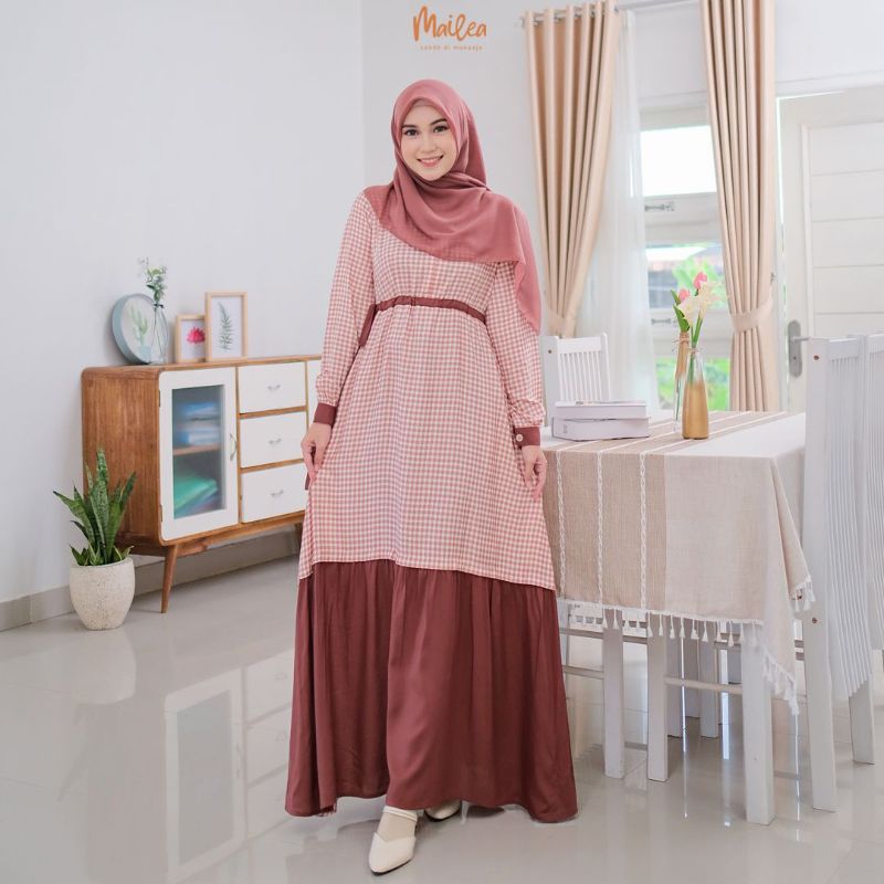 SALE STOCK MIYUKI DRESS BY MAILEA Gamis Rayon Premium