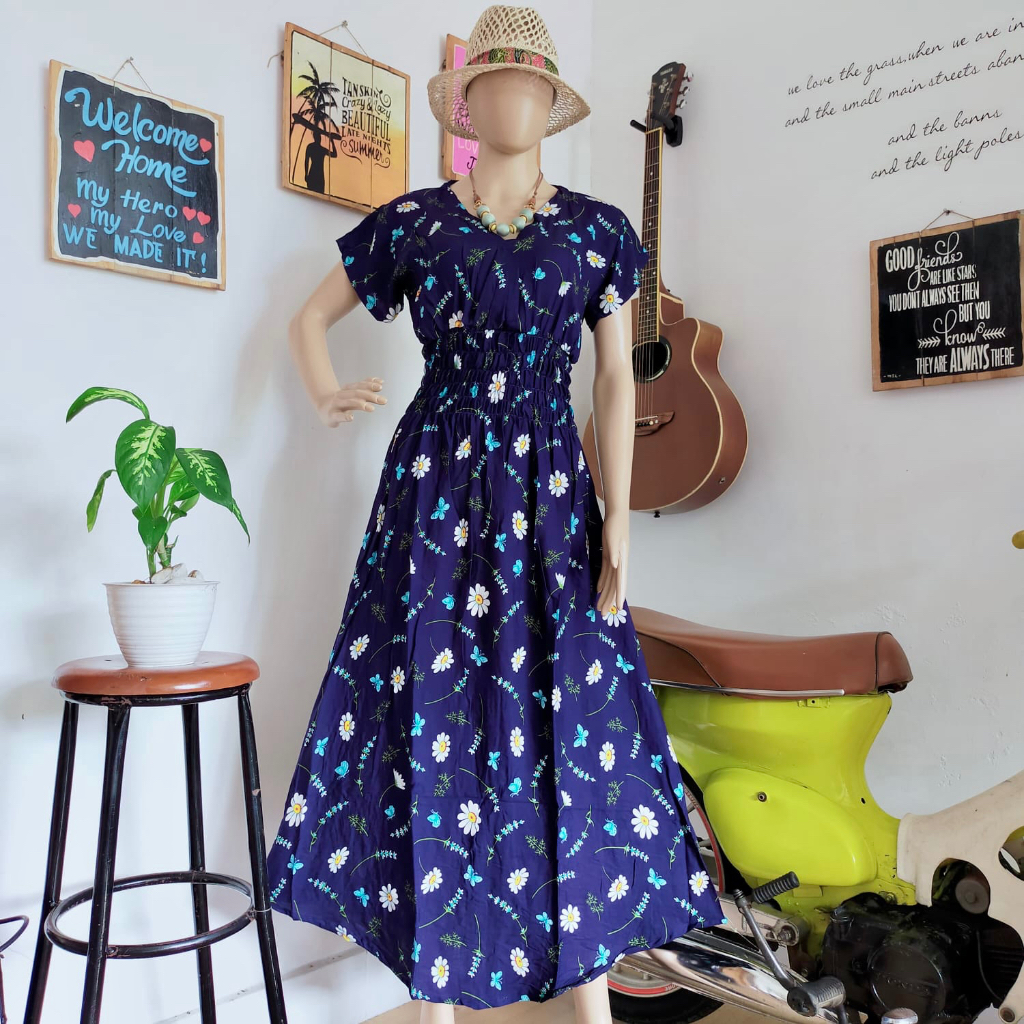 DRESS MOZA PANJANG BALI BUSUI BUMIL FRIENDLY / DRESS KIMONO / DRESS PANJANG