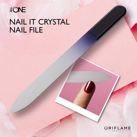 The ONE Crystal Nail File / Kikir Kuku / Penghalus