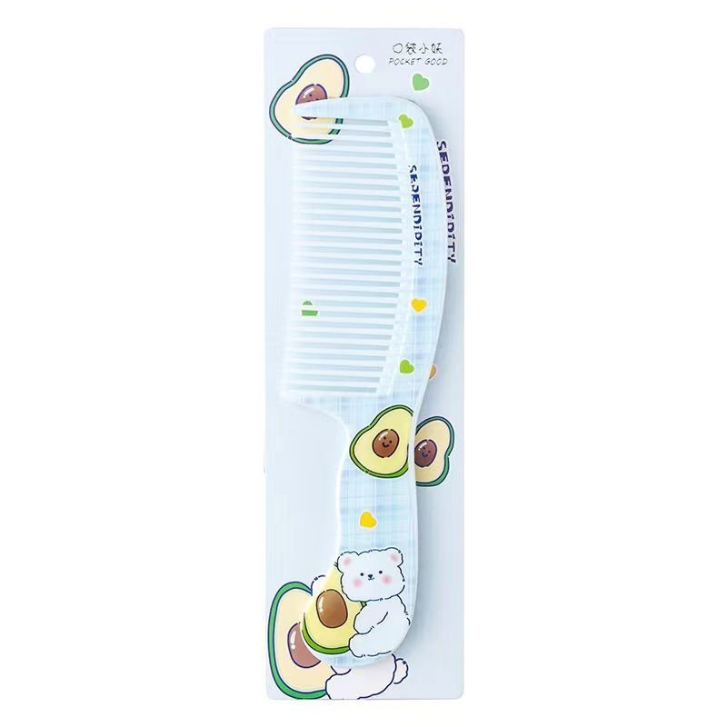 EM Sisir Rambut Gagang Motif Karakter Lucu Hair Comb